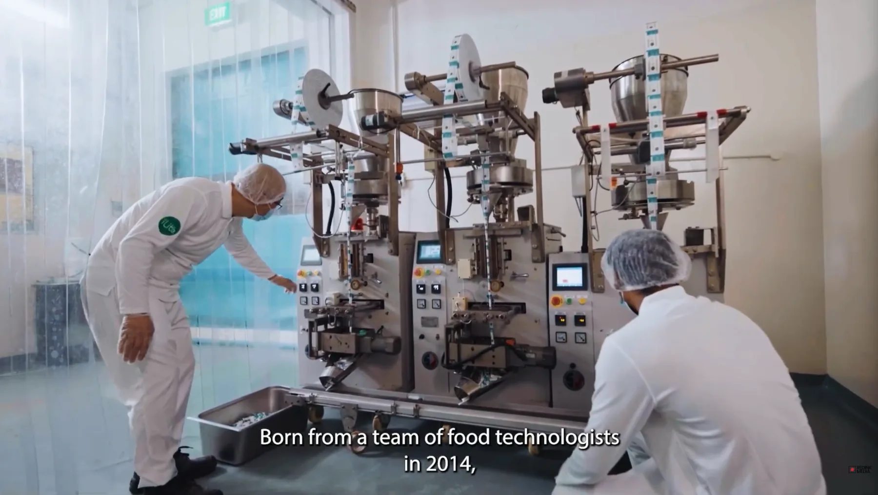 Industrial process in the Faesol iLite film